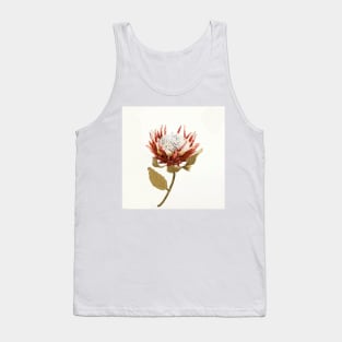 Protea - Still Life - Botanical Art Tank Top